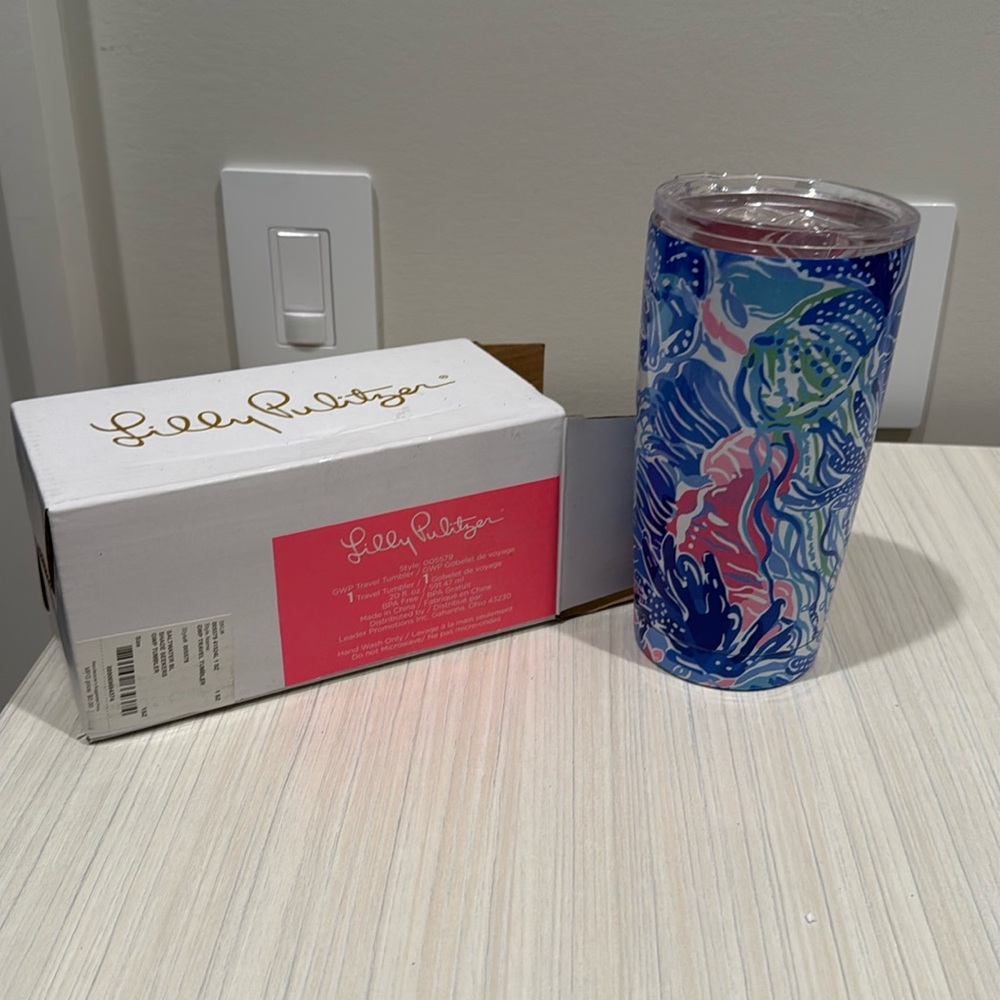 Lilly Pulitzer tumbler